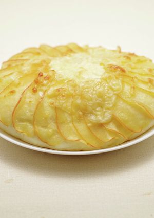 試作中｜りんごのピザケーキ-レシピのメイン写真