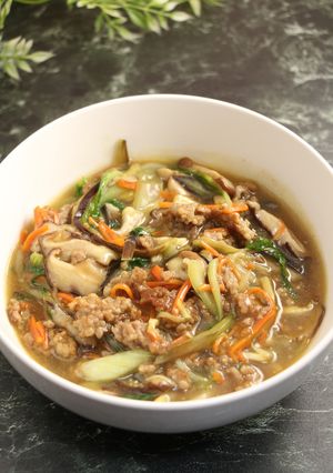 簡単！野菜たっぷりカレー風味旨煮-レシピのメイン写真