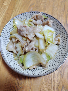 豚肉白菜玉ねぎすき焼き風味-レシピのメイン写真