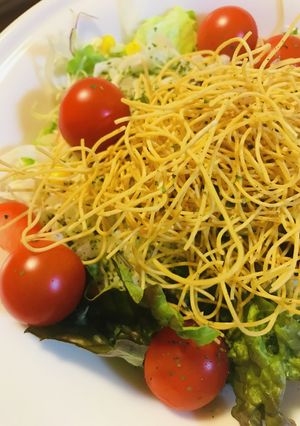 市販サラダ活用●サラダ麺のサラダ-レシピのメイン写真
