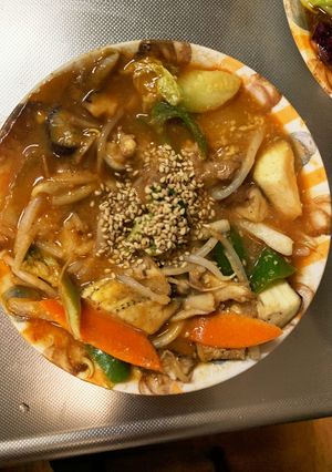 レンジ簡単きな粉生姜オイトマト味甘酢酢豚-レシピのメイン写真