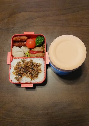 中学生女子弁当2023/12/08-レシピのメイン写真