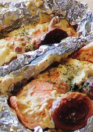 BBQ☆サーモンホイル焼き☆ダイエット-レシピのメイン写真