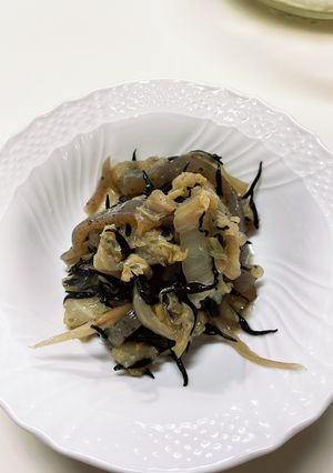 白菜こんにゃくごぼうひじき煮-レシピのメイン写真