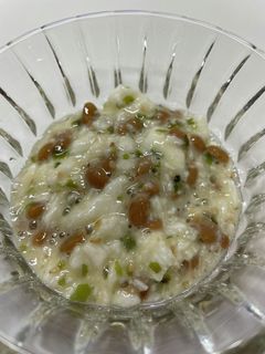 長芋叩き納豆和え-レシピのメイン写真