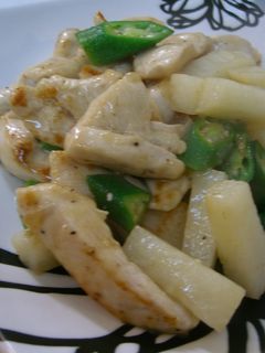 ✿鶏胸肉と長いもの塩いため✿-レシピのメイン写真