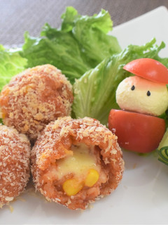 揚げない!チキンライスコロッケ-レシピのメイン写真