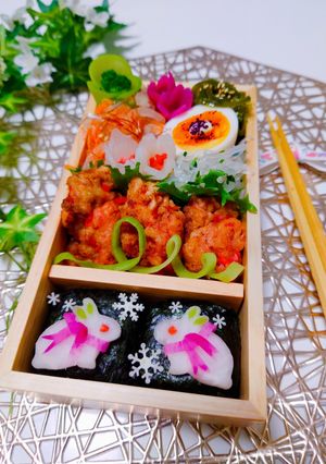 女子学生のお弁当（2023.12.8）-レシピのメイン写真