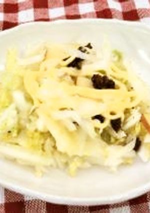 白菜とりんごのコールスロー風サラダ-レシピのメイン写真