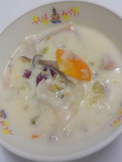 【給食】根菜シチュー-レシピのメイン写真