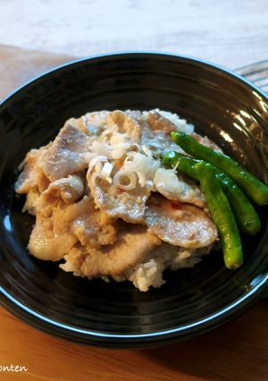 豚ロースの三五八漬け焼き丼-レシピのメイン写真
