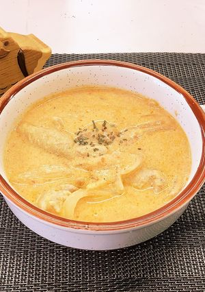 森林どりのトマト豆乳クリーム【松山高校】-レシピのメイン写真