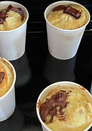 チョコバナナマフィン-レシピのメイン写真