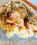 ランチにかんたん！ごはんお好み焼き