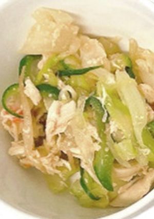 【保育園給食】蒸し鶏の中華サラダ-レシピのメイン写真