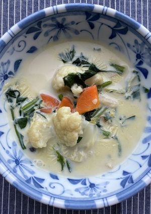 豆乳のクリームスープ-レシピのメイン写真