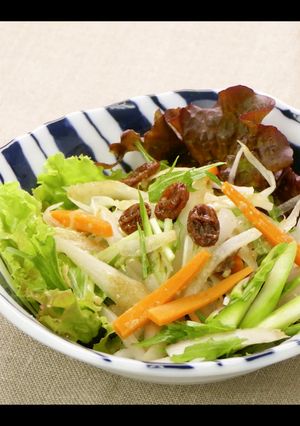 かるしお® ごぼうサラダごまドレッシング-レシピのメイン写真