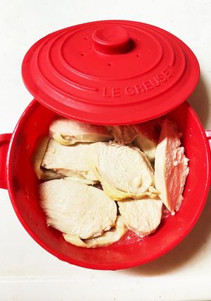 レンジでラクうま鶏ハム-レシピのメイン写真