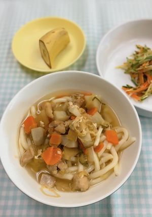 しっぽくうどん-レシピのメイン写真