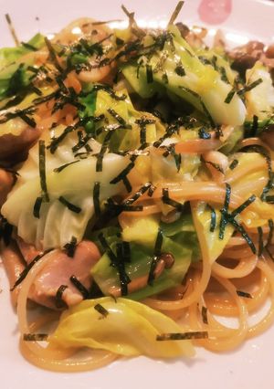 【めんつゆで簡単！】キノコの和風パスタ☆-レシピのメイン写真