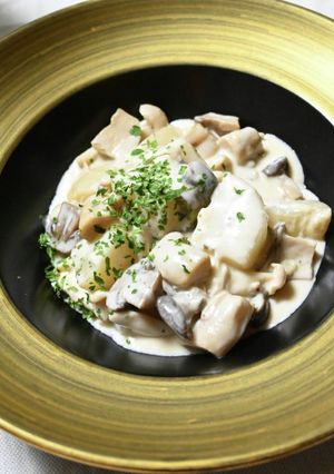 かぶときのこの無水クリーム煮-レシピのメイン写真