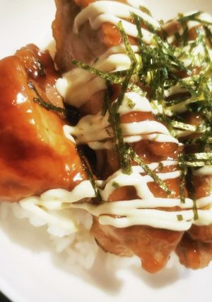【パリパリ感が最高！】てりやきチキン丼☆-レシピのメイン写真