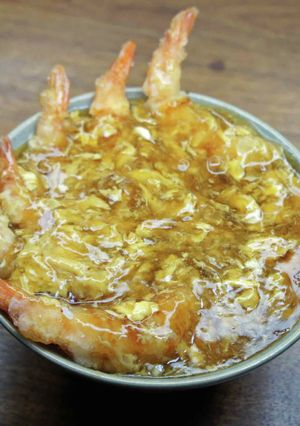 餡かけ海老天-レシピのメイン写真