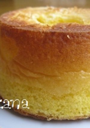 ホットケーキミックスで簡単シフォンケーキ-レシピのメイン写真