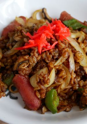 不器用そば飯チャーハンカレー味-レシピのメイン写真