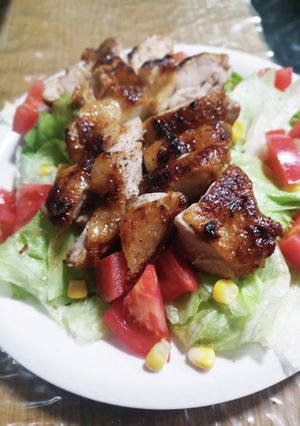 おばあちゃん家のごちそう鶏肉サラダ☆-レシピのメイン写真