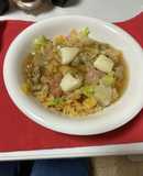 海鮮あんかけレタスチャーハン