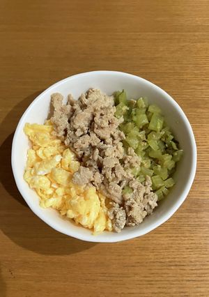 ♡お腹が喜ぶ3食丼♡-レシピのメイン写真