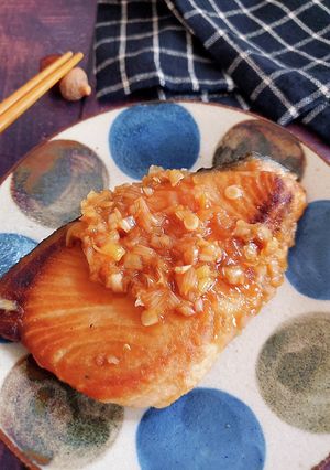 ぶりのネギポンソテー-レシピのメイン写真