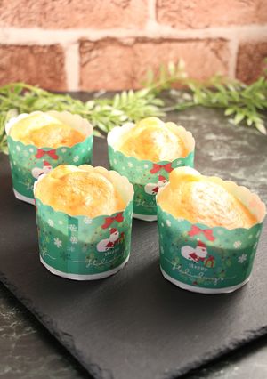 クリスマス！ヨーグルトマフィン☆油不使用-レシピのメイン写真