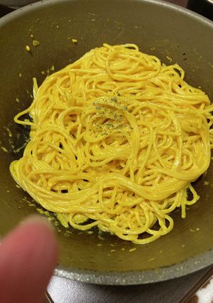 ウニクリームスパゲティ-レシピのメイン写真