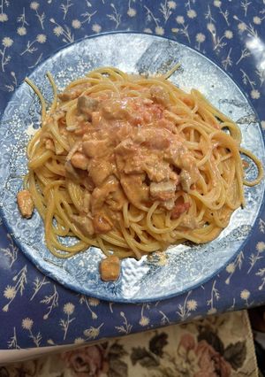 漁師風シーフードクリームパスタ-レシピのメイン写真