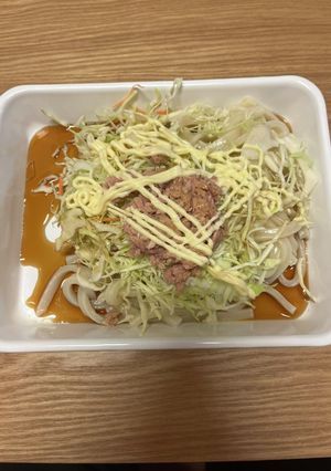 サラダうどん　かんたん　3分-レシピのメイン写真