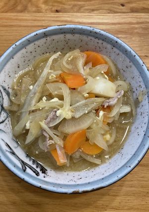 妙高の味　玉ねぎの水分で作る豚汁-レシピのメイン写真