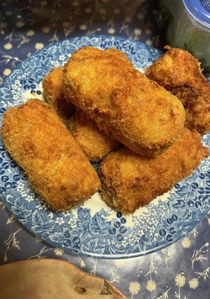 賛否両論風、ポテトクリームコロッケ-レシピのメイン写真