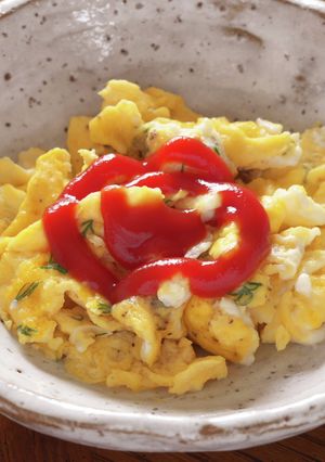 ディル卵焼き-レシピのメイン写真