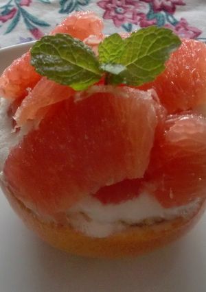 丸ごとグレープフルーツケーキ-レシピのメイン写真