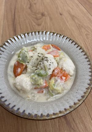白菜のみそチーズクリーム煮-レシピのメイン写真