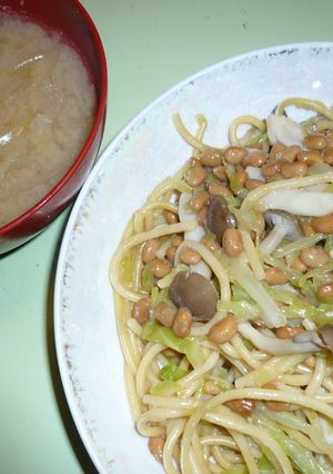 納豆パスタ☆-レシピのメイン写真