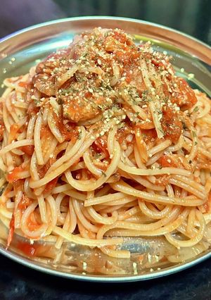 ✨鯖のトマトソースパスタ✨-レシピのメイン写真