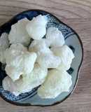 レンジで＊お餅リメイク＊塩ミルクおかき