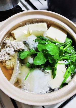 シンプル鱈と白子【鍋】【お吸い物】-レシピのメイン写真