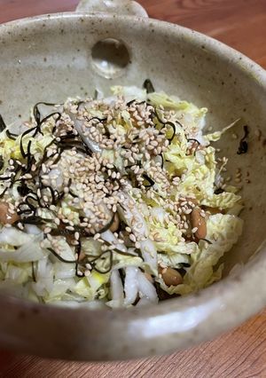 白菜納豆-レシピのメイン写真