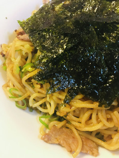 ノンオイル●ネギ豚蒸しソース焼そば-レシピのメイン写真