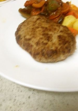 スパイスきかせたうちのハンバーグ-レシピのメイン写真