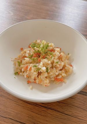 レンジでチャーハン#離乳食#幼児食-レシピのメイン写真